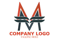 letters m and m or m, a and a or a and a logo