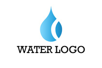 water drop tennis ball logo