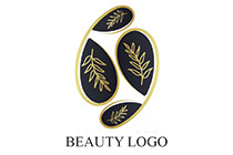 b and b luxury leaves logo