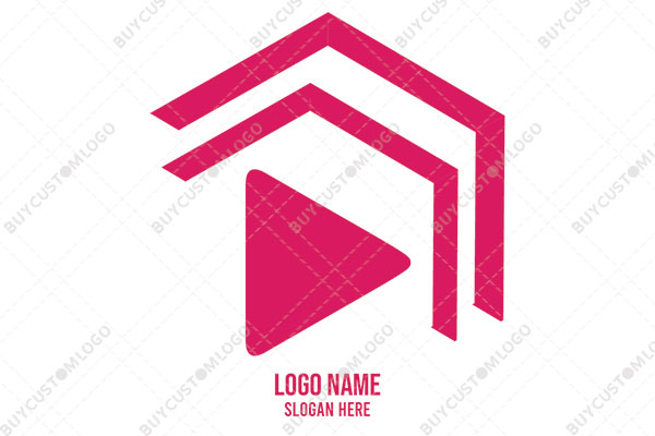 pink play house logo