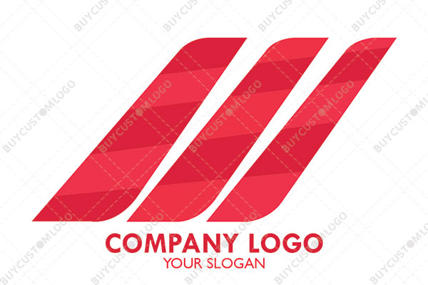 red and burgundy aeroplane wings logo