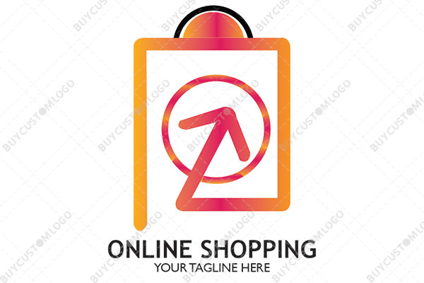 vibrant shopping bag logo