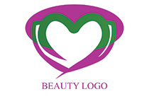 heart and oval seal logo