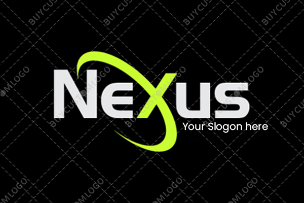 Black Background Logo with Nexus Written