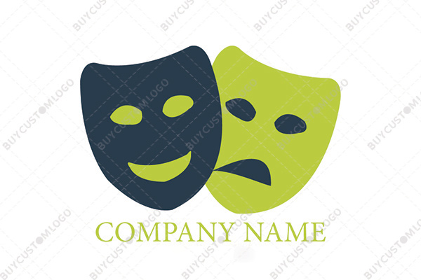 minimalistic sock and buskin logo