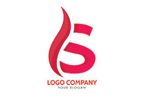 I and S Alphabet Logo