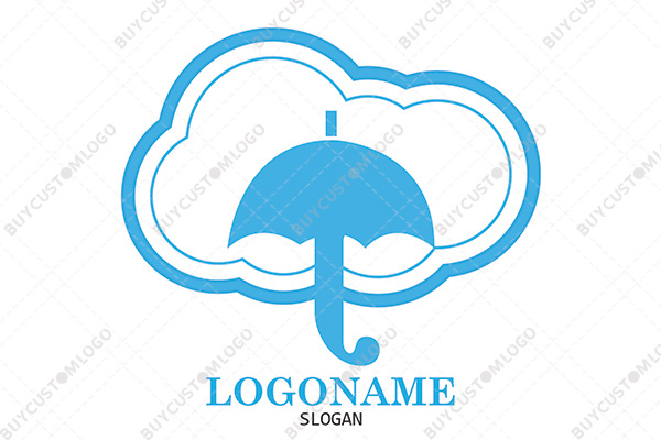 cloud umbrella logo