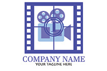 film roll and camcorder logo