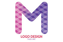 M Alphabet Logo