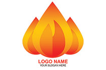 drop flames logo