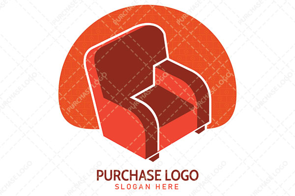 3D Abstract of a Couch Logo