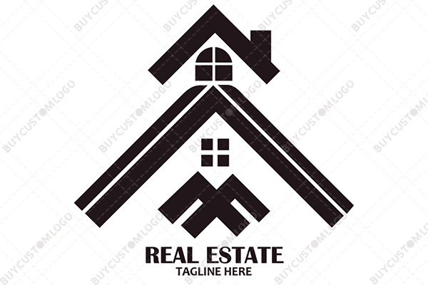 The roads towards house logo