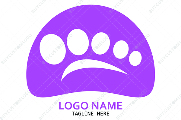 the toes minimal logo