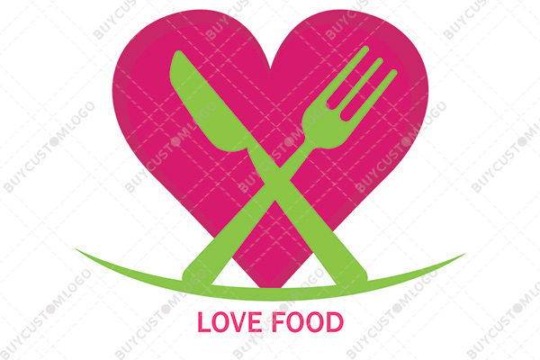the love of food logo
