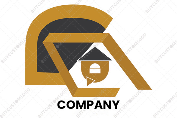 open window and clock hut logo