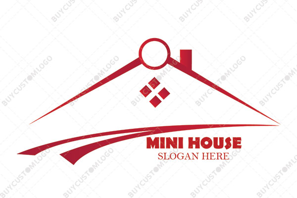 divider hut minimalistic logo