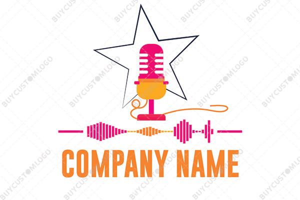 celebrity podcaster logo