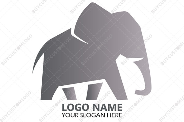 rigid walking elephant logo