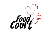 food court sketched chef logo