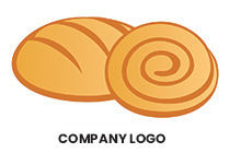 swiss roll and bread logo
