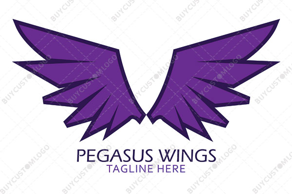 indigo pegasus wings logo