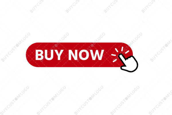BUY NOW cylinder with hand cursor button