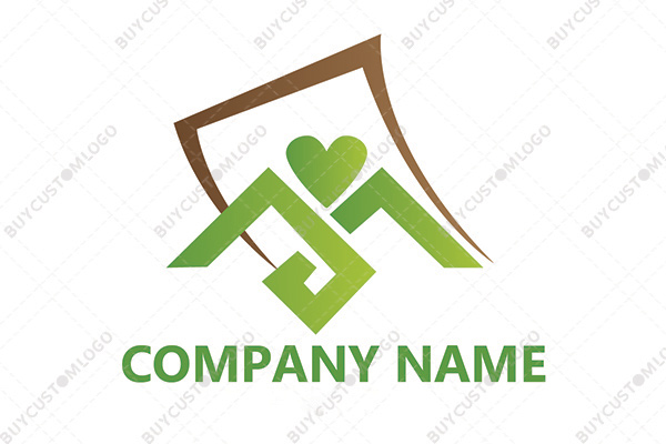 the loving house logo