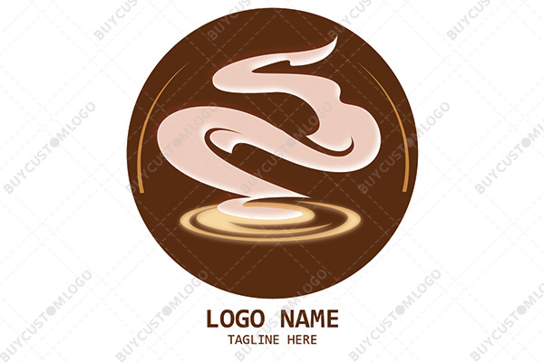 latte with thick fumes logo