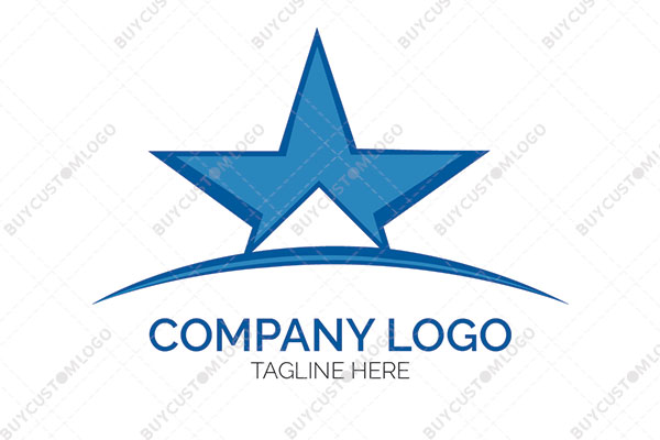 the blue star house logo