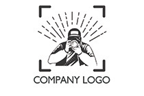 photographer and frame logo