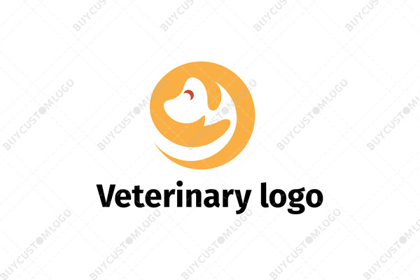 happy dog dragon logo