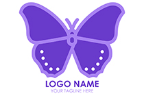 the indigo butterfly logo