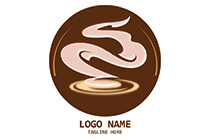latte with thick fumes logo