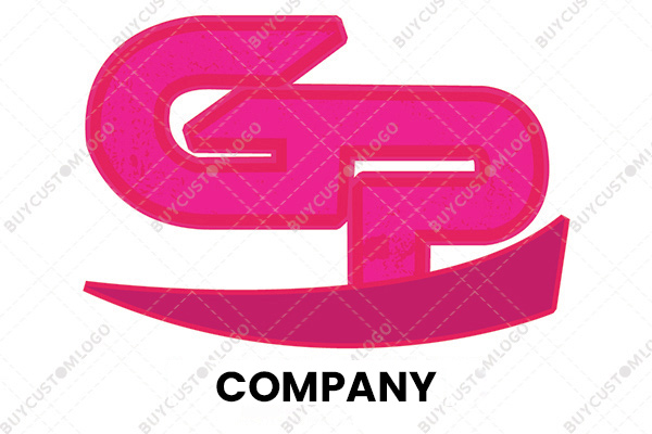 g and p mascot logo