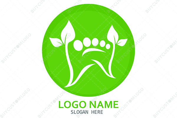 stems tooth green and white logo