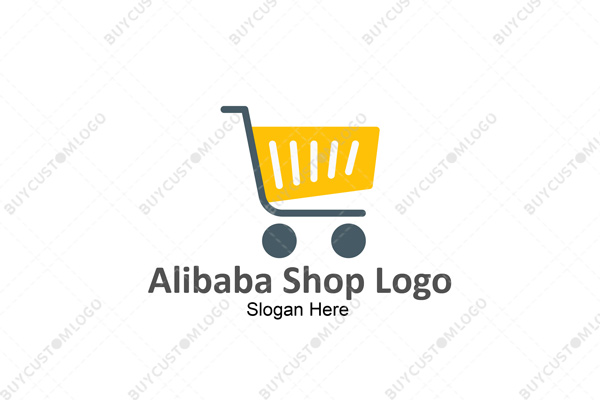 monster shopping cart logo