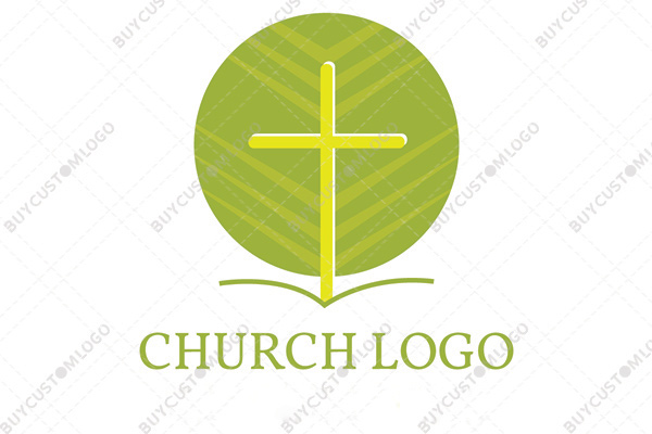 sun and cross church logo