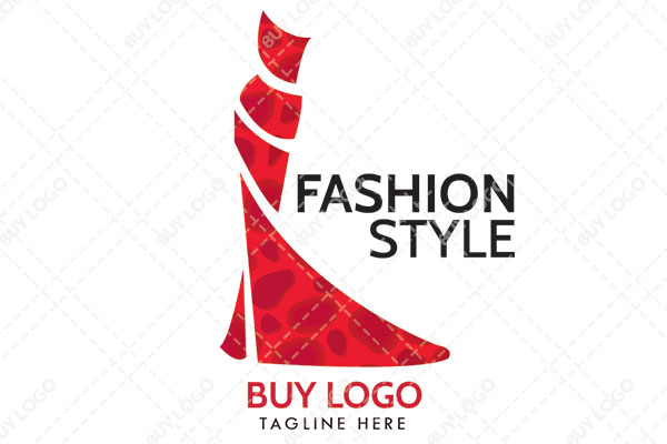 Abstract of a Ball Gown Logo