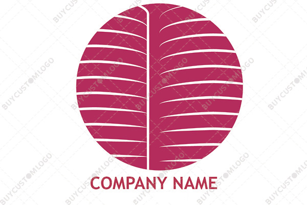 abstract eco friendly building logo