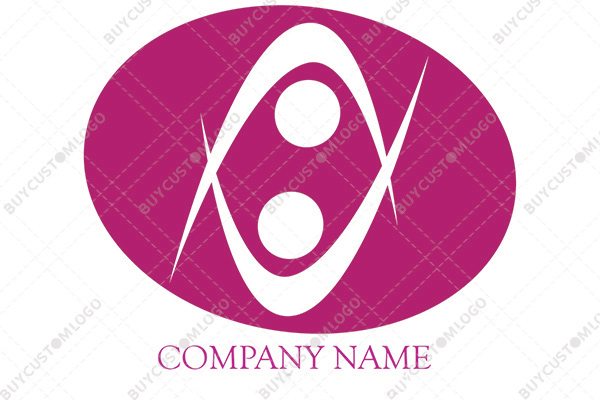 abstract person female DNA logo