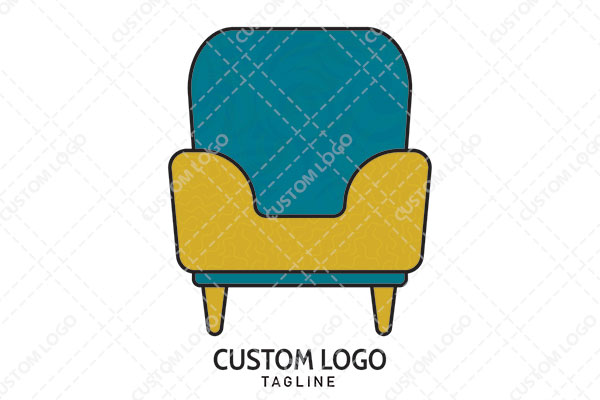 Abstract of a Couch Logo