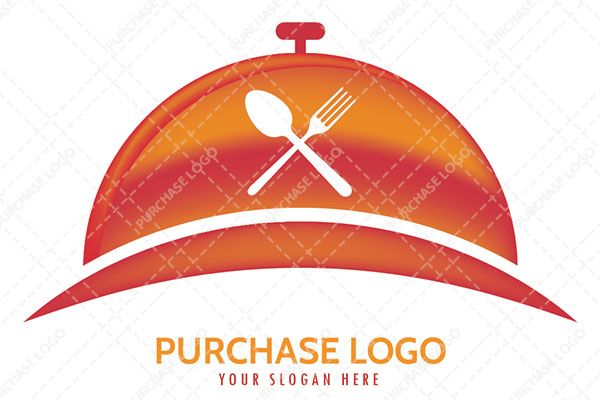 A Cloche with a Folk and Spoon Logo