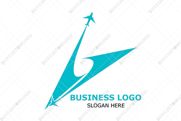 arrow heads and aeroplanes logo