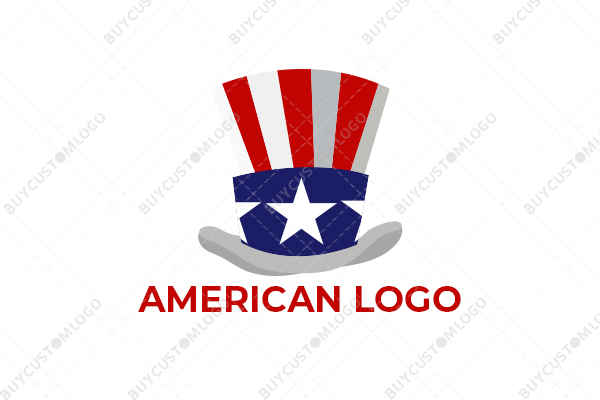uncle sam american top hat logo