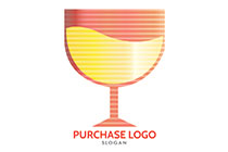 Cocktail Glass Logo