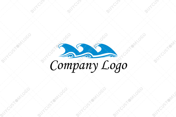 icy waves logo