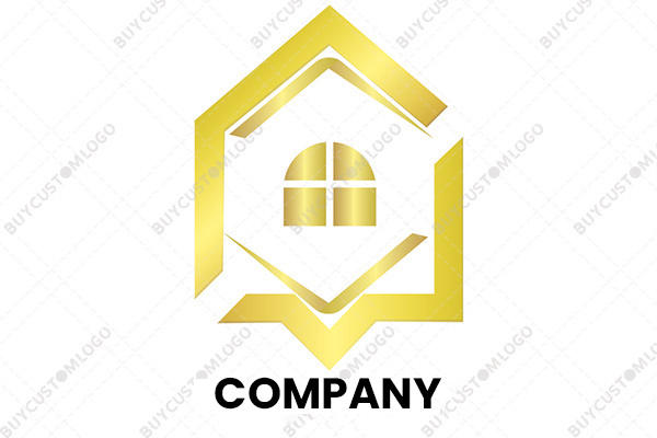 hut and octagon logo