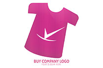 T-shirt with a Tick Symbol Logo