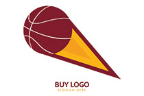 Basket ball Travelling in High Speed Logo