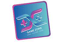 ribbons game controller colourful logo